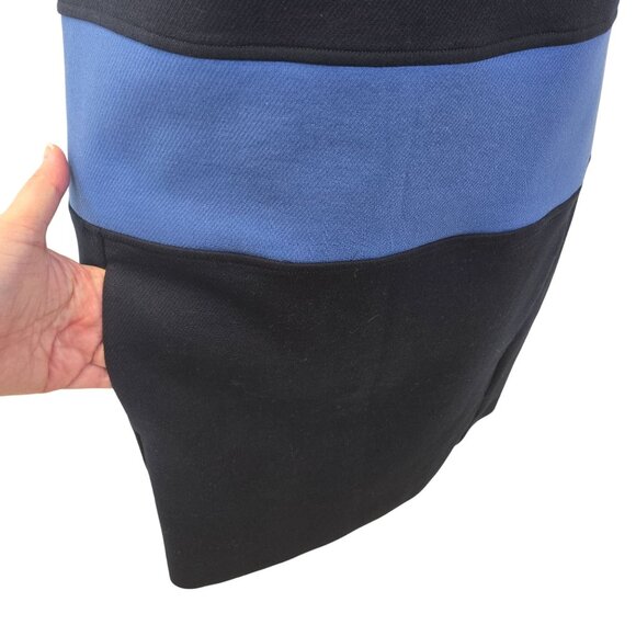 Theory Colorblock Sleeveless Shift Dress Size 12 - Picture 6 of 7